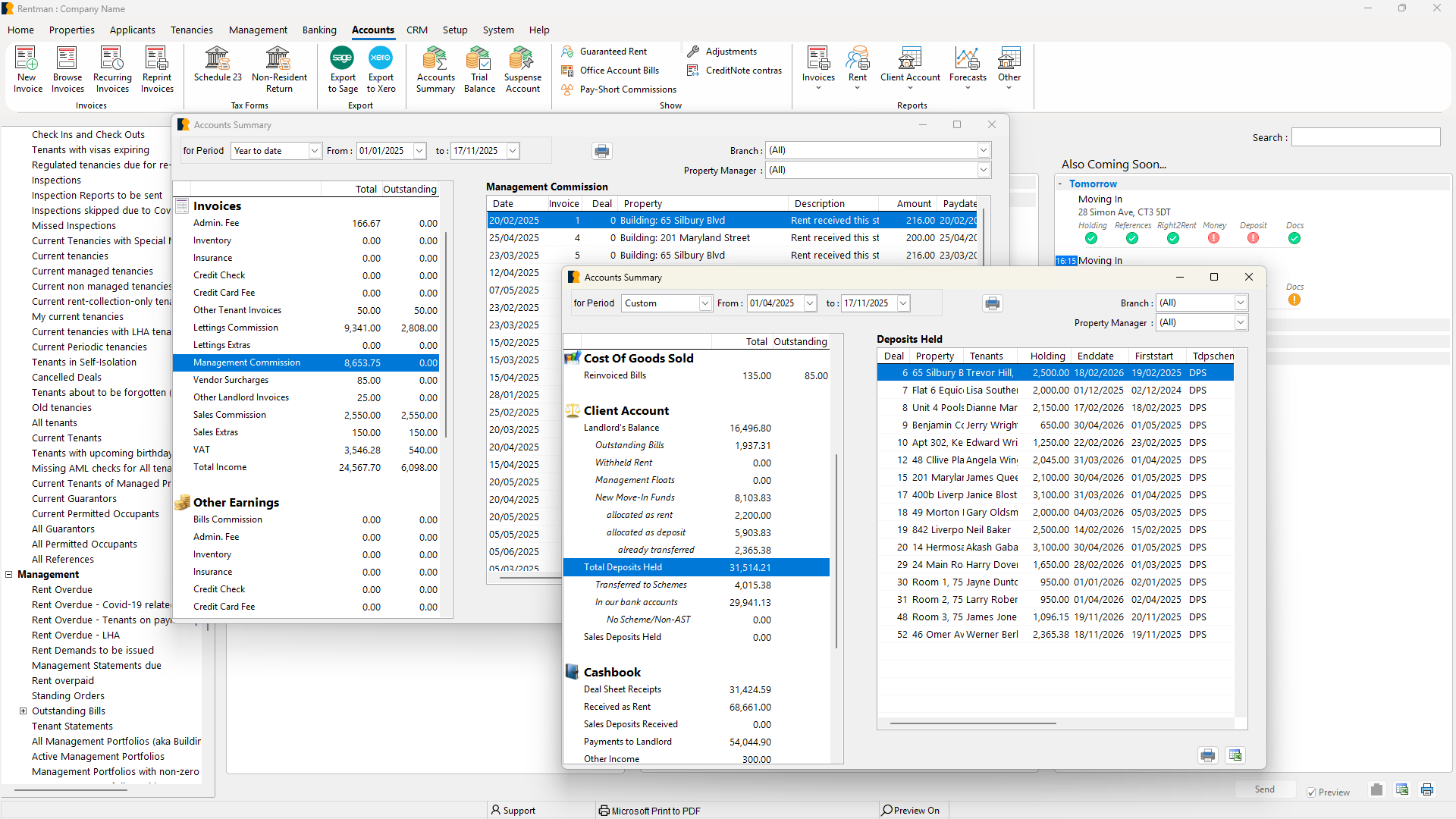Accounting Dashboard 2